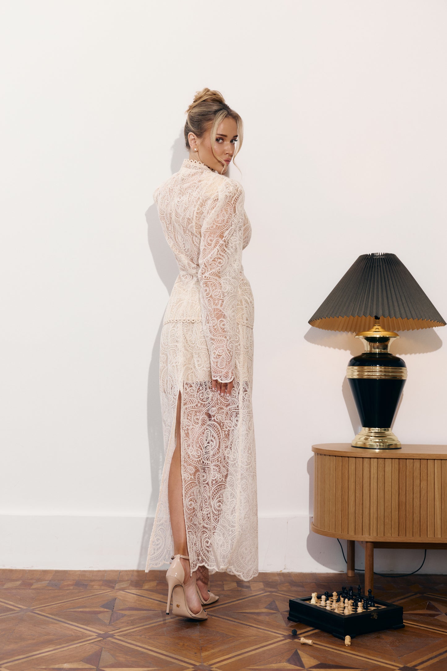 Romantic Lace Suit