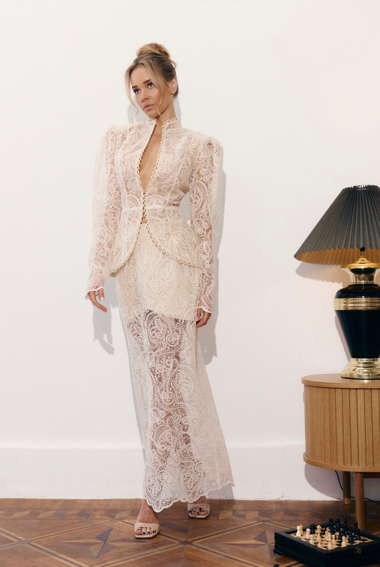Romantic Lace Suit