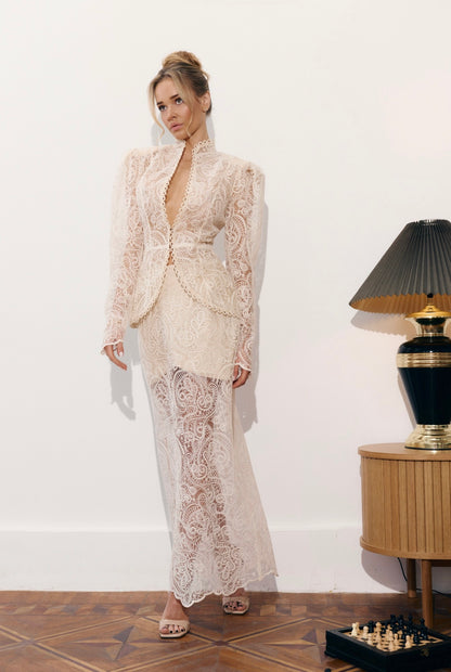 Romantic Lace Suit