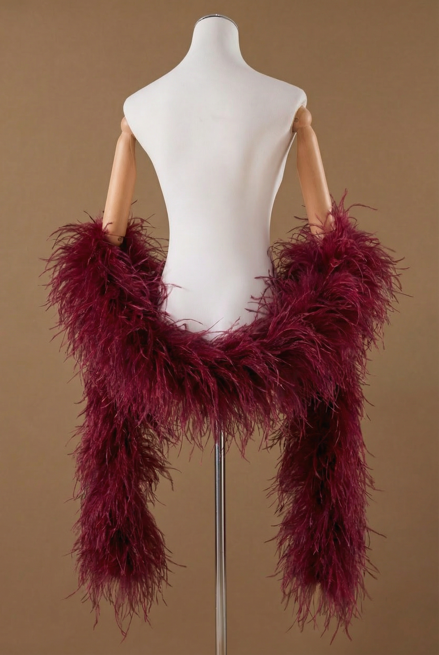 Боа из натуральных перьев