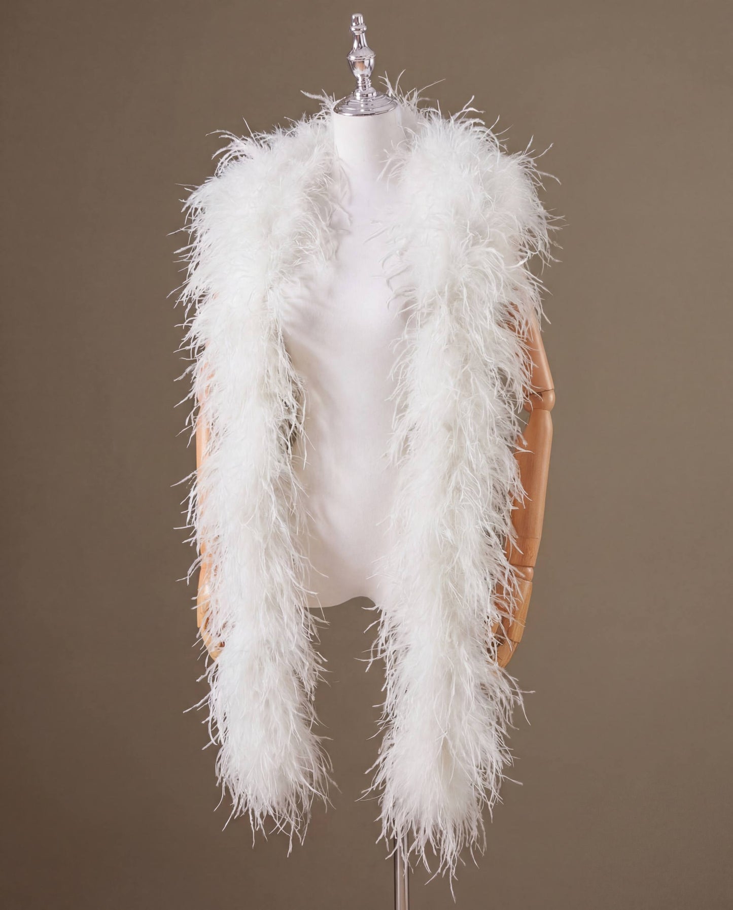 Боа из натуральных перьев